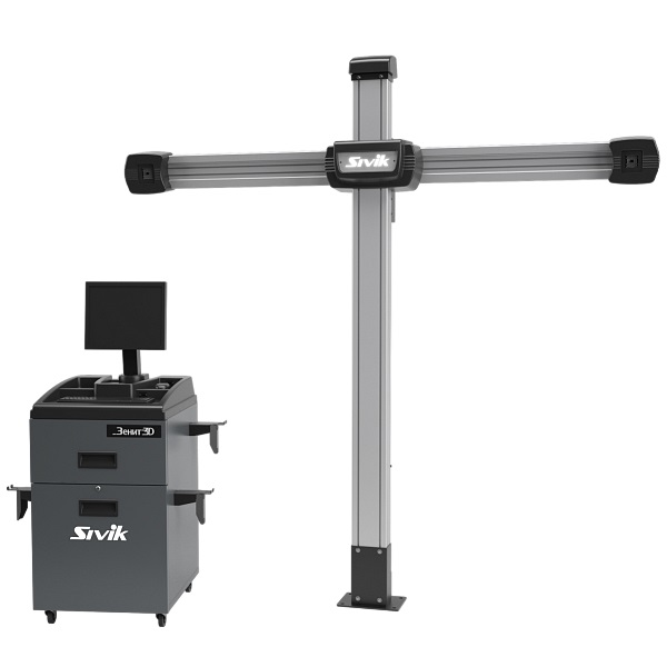 Стенд развал-схождение "Зенит-3D" комплектация ТЛ2КС  SIVIK КС-506