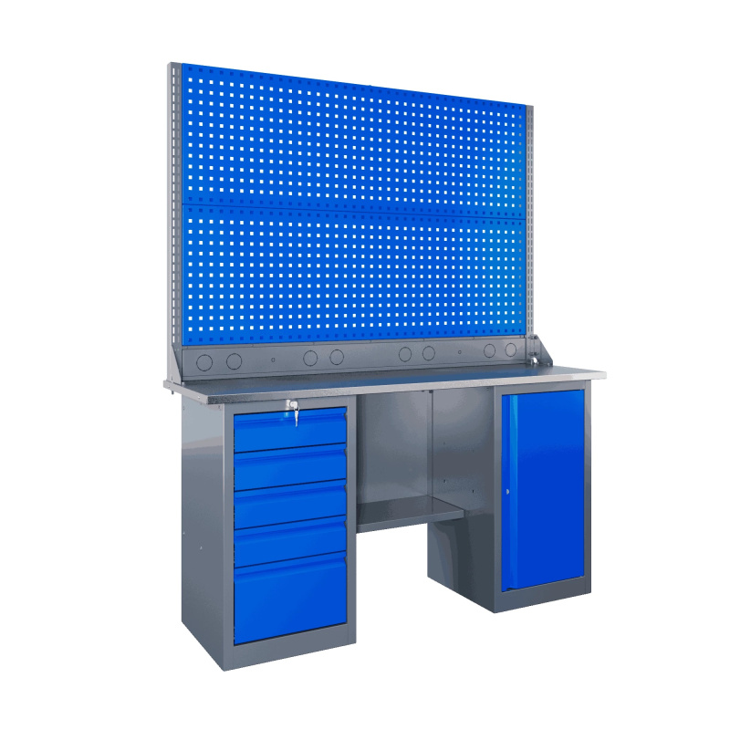 Верстак слесарный Верстакофф SLF 161.57.1-2R