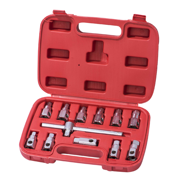 Набор головок для маслосливных пробок, 12 предметов  ST094