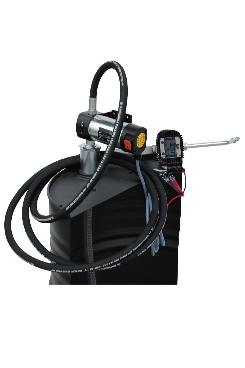 DRUM VISCOMAT 60/1 24V - Бочковой комплект для масла: элекронасос, пист. со счет., 9 л/мин