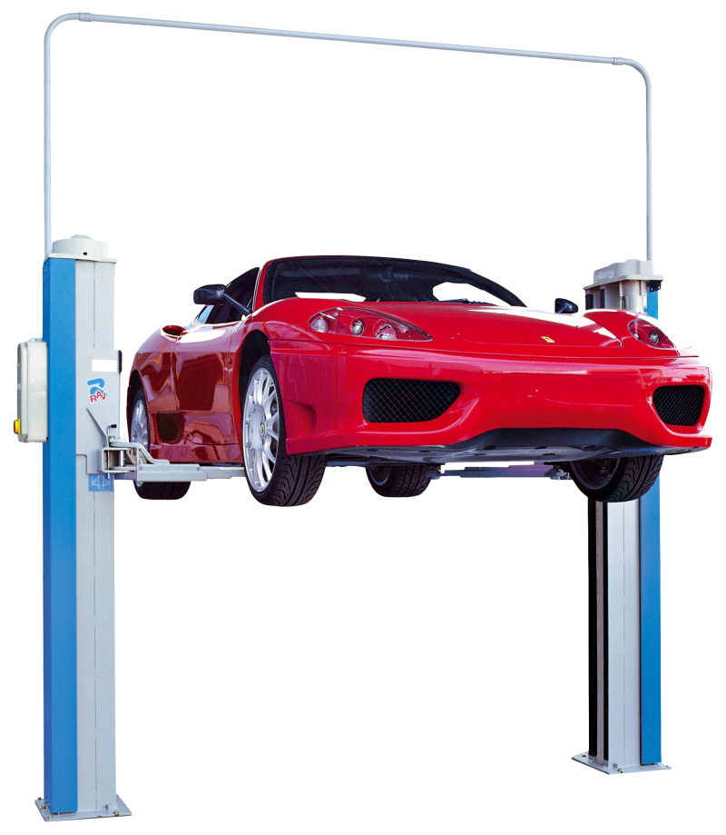 Подъемник двухстоечный г/п 3,2т электромеханический с верхней синхронизацией RAVAGLIOLI KPX337WK