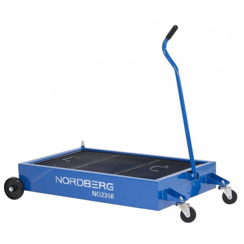 Емкость для сбора масла на колесах 58 литров NORDBERG NO2358