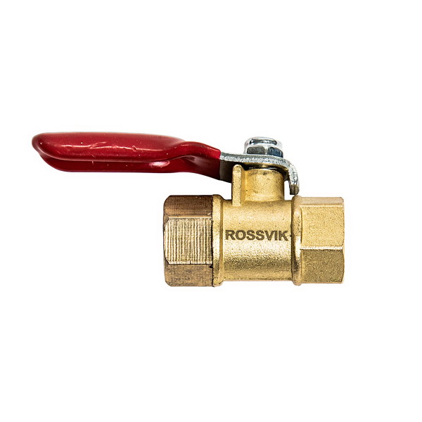 Вентиль шаровый F1/4" - F1/4" ROSSVIK A312/2.R