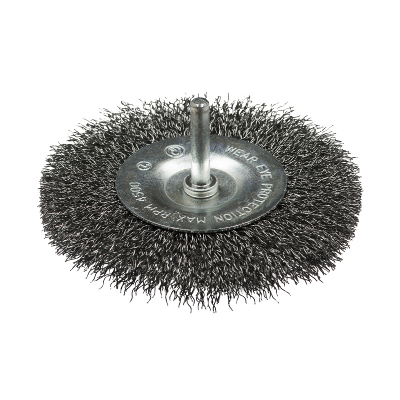 Щетка дисковая, гофрированная для дрелей № 152 ПрофОснастка Мастер хв 6 мм D50 мм RPM 4500 S 0,3