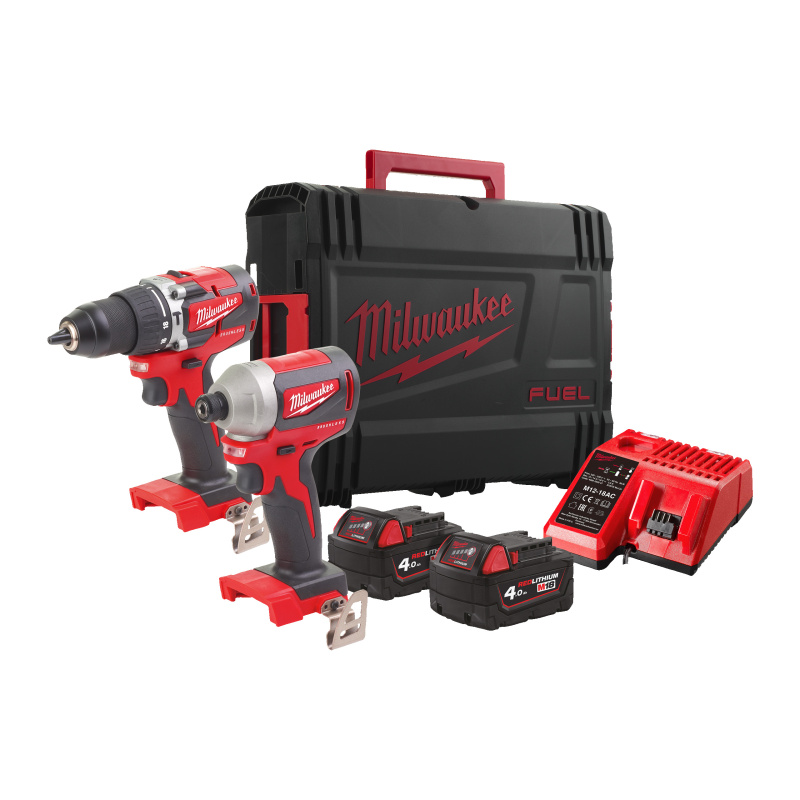 Набор инструментов M18 CBLPP2A-402C M18CBLPP2A-402C BRUSHL.COMBO KIT IN2 MILWAUKEE 4933464536