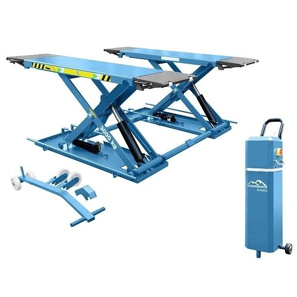 Подъемник ножничный мобильный (3Ф.х380В) TROMMELBERG TST300LS