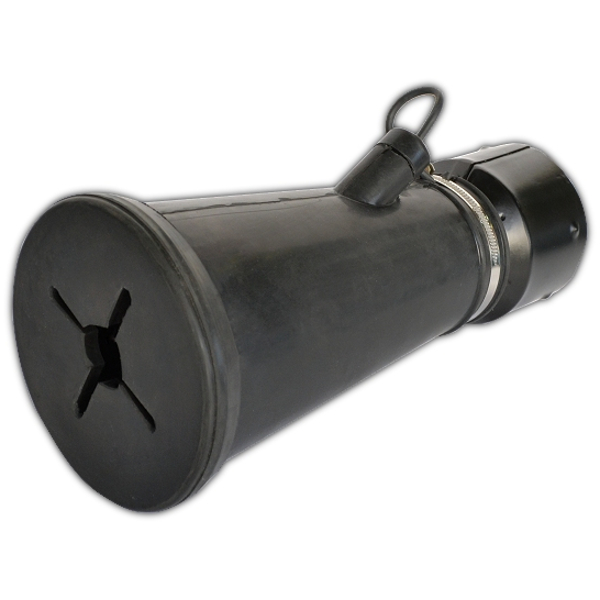 Неопреновый наконечник d120 мм, для шланга 100 мм. CA000102120