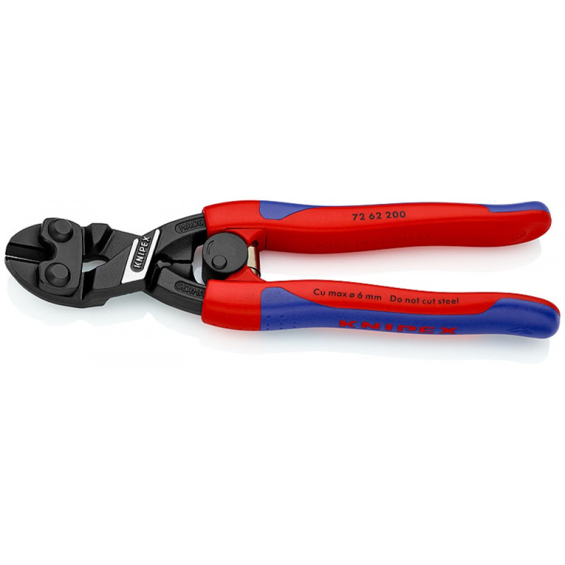 Кусачки боковые усиленные для мягких материалов KNIPEX KN-7262200