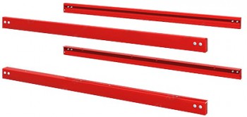 Комплект верхних и нижних балок для верстака"Titan Modul" под 3 модуля-серый-металлик  24.513-9007