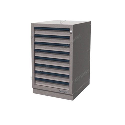Тумба верстачная с 8 ящиками с напр. на развернутом подшипнике  600х500х820мм 01.408L-9007