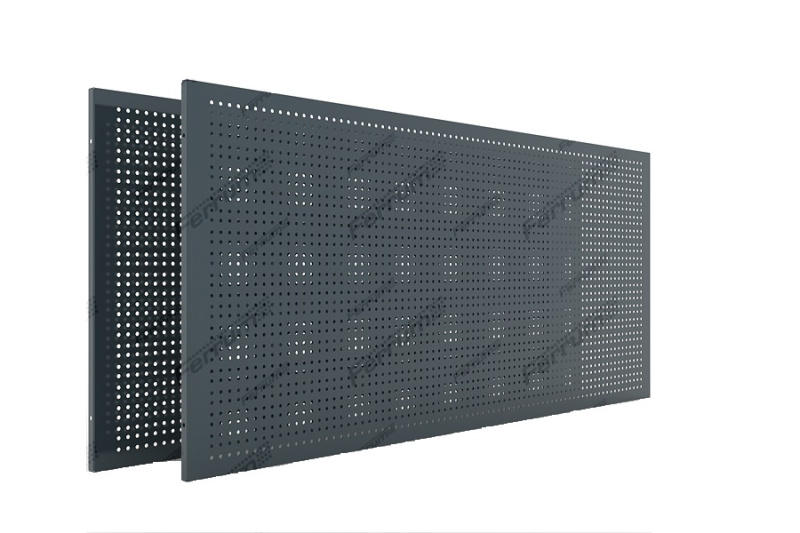 Перфорированные панели для верстака "Premium" 745 мм, 2 шт/уп. FERRUM 11.931-7016 серые