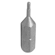 KING TONY Вставка (бита) торцевая 1/4", HEX, 1.5 мм, L = 25 мм  102515H