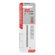 Сверло по металлу № 209 ПрофОснастка Эксперт Ø 4,2 мм HSS-G M2 TIN (Р6М5)/135° DIN 338 (1 шт. упакована в блистер)